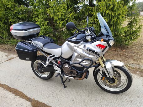 2012 Yamaha XT1200Z Super Tenere, серебристый, 900000 рублей, вид 2