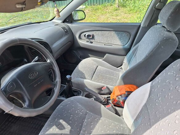 2008 Kia Spectra I Рестайлинг 2, серебристый, 203000 рублей - вид 12