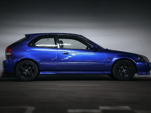 1999 Honda Civic VI, синий - вид 1