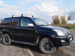2007 Toyota Land Cruiser Prado 120 Series Рестайлинг, чёрный, 2490000 рублей, вид 4