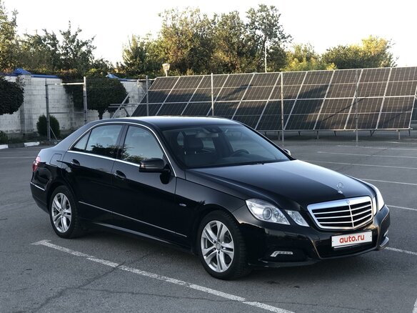 2009 Mercedes-Benz E-Класс 250 5G-Tronic IV (W212, S212, C207), чёрный
