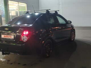 2012 Chevrolet Aveo II, чёрный, 590000 рублей, вид 3
