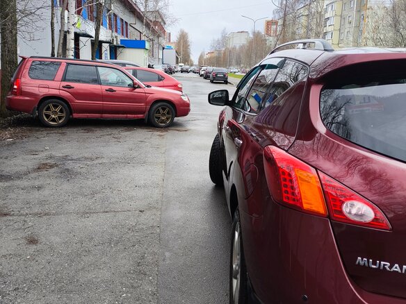 2010 Nissan Murano II (Z51), красный, 1050000 рублей - вид 9
