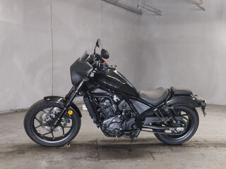 2021 Honda CMX 1100 Rebel, чёрный, 1300000 рублей, вид 2