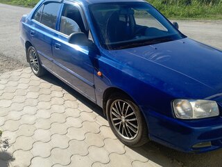 2007 Hyundai Accent ТагАЗ II, серебристый, 320000 рублей, вид 3