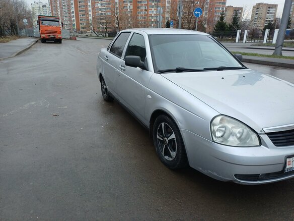 2007 Lada (ВАЗ) Priora I, серебристый, 295000 рублей - вид 1