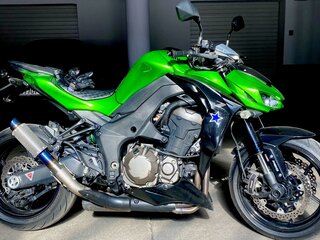 2015 Kawasaki Z 1000, зелёный, 1020000 рублей, вид 1