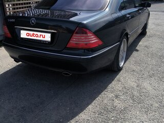 2000 Mercedes-Benz S-Класс 600 Long IV (W220), синий, 950000 рублей, вид 4