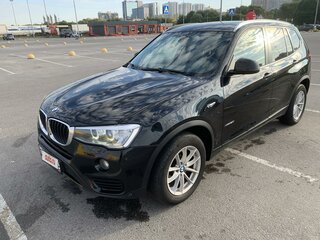 2015 BMW X3 20i xDrive II (F25) Рестайлинг, чёрный, 2750000 рублей, вид 1