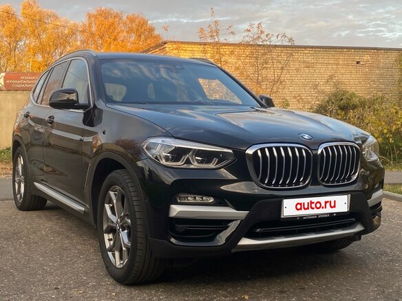 2019 BMW X3 20d xDrive III (G01), чёрный, 3990000 рублей - вид 3