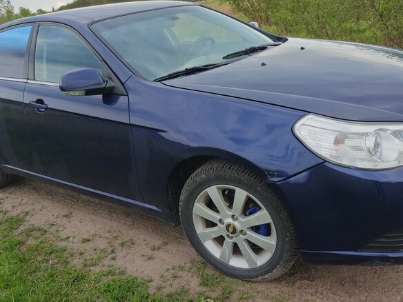 2011 Chevrolet Epica V250 Рестайлинг, синий, 550000 рублей - вид 9