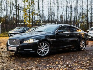 2014 Jaguar XJ IV (X351), чёрный, 1570000 рублей, вид 1