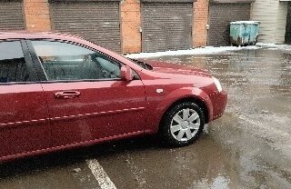 2010 Chevrolet Lacetti I, красный, 600000 рублей, вид 2