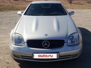 1999 Mercedes-Benz SLK-Класс 200 I (R170), серебристый, 1000000 рублей, вид 2