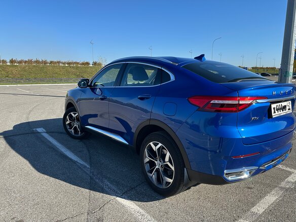 2021 Haval F7x I, синий - вид 20