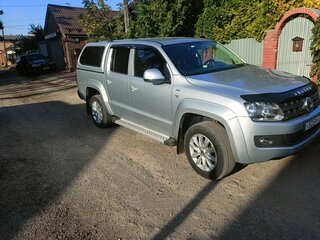 2013 Volkswagen Amarok Double Cab full-time I, серебристый, 2200000 рублей, вид 1