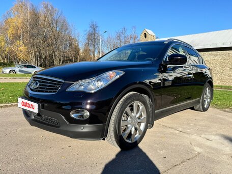 2012 Infiniti EX25 I (J50), чёрный, вид 2