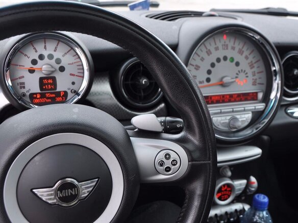 2008 Mini Hatch Cooper S II (R56), зелёный - вид 13