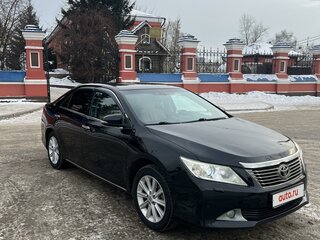 2012 Toyota Camry VII (XV50), чёрный, 1870000 рублей, вид 3
