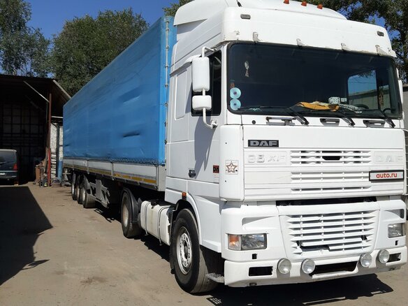 2001 DAF 95XF, белый, 500000 рублей - вид 1