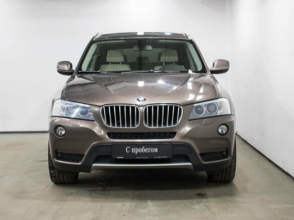 2012 BMW X3 20d xDrive II (F25), коричневый - вид 1