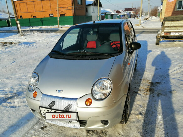 2012 Daewoo Matiz I Рестайлинг, серебристый