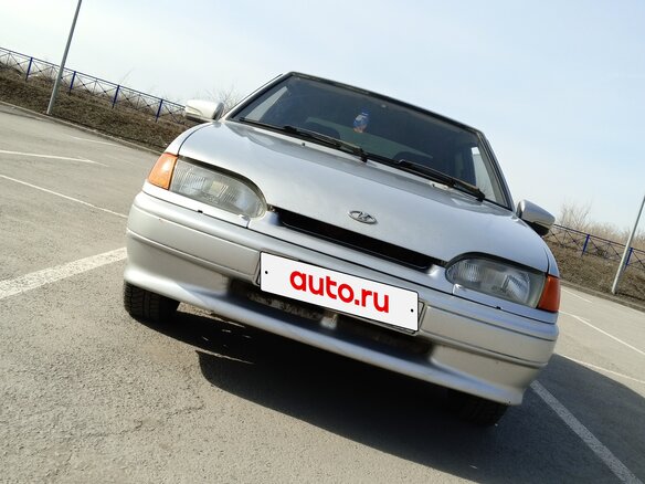 2008 Lada (ВАЗ) 2114, серый - вид 1