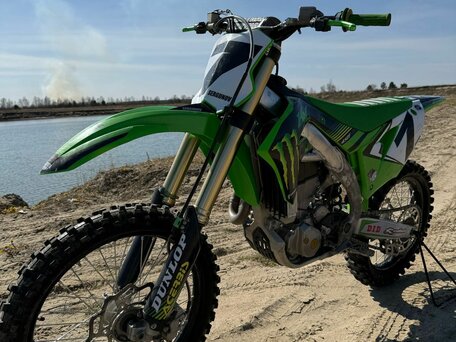 2023 Kawasaki KX 450, зелёный, 650000 рублей, вид 1