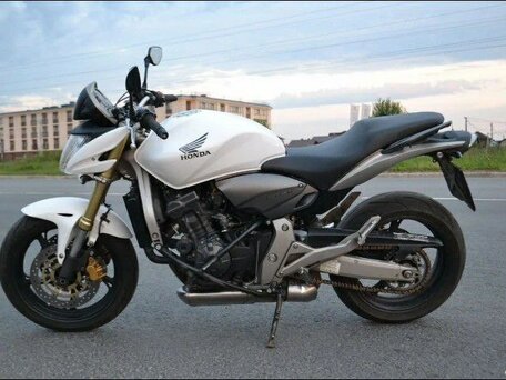 2007 Honda CB 600F Hornet, белый, 485000 рублей, вид 2