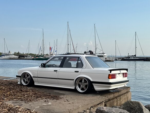 1985 BMW 3 серии 316 II (E30), белый, 2450000 рублей - вид 9