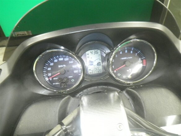 2007 Yamaha Majesty 400, чёрный - вид 8