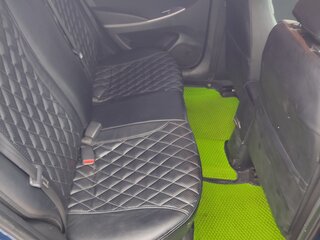 2016 Hyundai Solaris I Рестайлинг, синий, 950000 рублей, вид 4