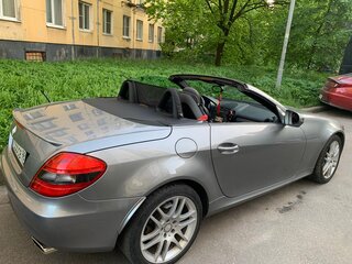 2008 Mercedes-Benz SLK-Класс 280 II (R171) Рестайлинг, серебристый, 3199000 рублей, вид 4