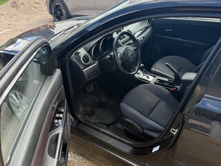 2008 Mazda 3 4-speed I (BK) Рестайлинг, чёрный, 660000 рублей, вид 4