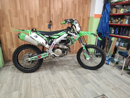 2019 Kawasaki KX 450, зелёный, 499000 рублей, вид 4