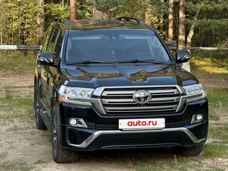 2015 Toyota Land Cruiser 200 Series Рестайлинг 2, чёрный, 4900000 рублей, вид 2