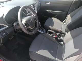 2022 Hyundai Solaris II Рестайлинг, красный, 1395000 рублей, вид 5