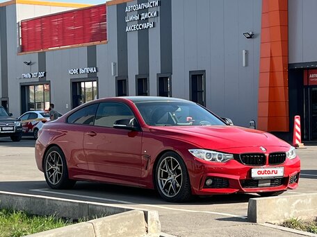 2014 BMW 4 серии 420i F32/F33/F36, красный, вид 1