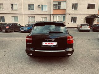 2007 Porsche Cayenne S I Рестайлинг (957), чёрный, 1200000 рублей, вид 2