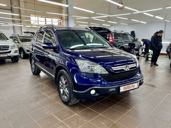 2007 Honda CR-V III, синий - вид 3