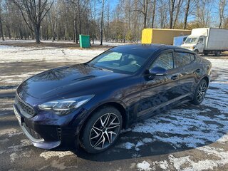 2021 Kia Stinger I Рестайлинг, синий, 3400000 рублей, вид 1