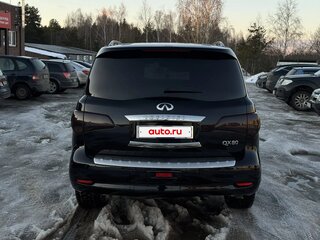 2017 Infiniti QX80 I Рестайлинг, чёрный, 3650000 рублей, вид 4