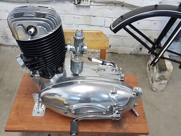 1942 DKW NZ 350, чёрный - вид 3