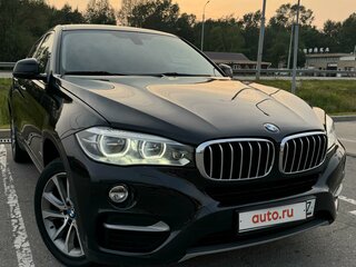 2015 BMW X6 35i II (F16), чёрный, 4100000 рублей, вид 2