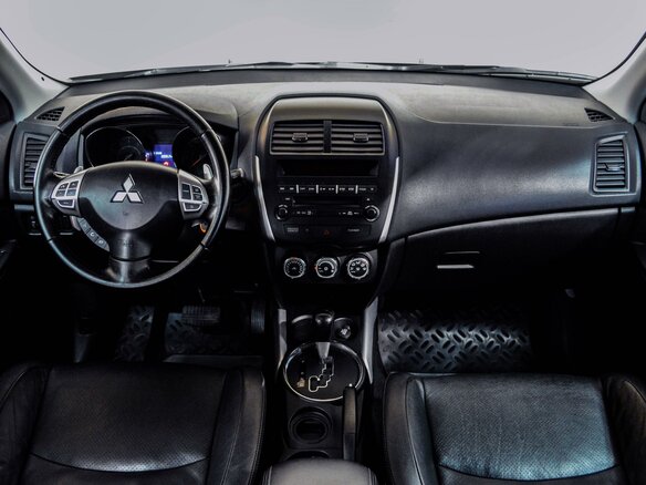 2012 Mitsubishi ASX I Рестайлинг, чёрный - вид 9