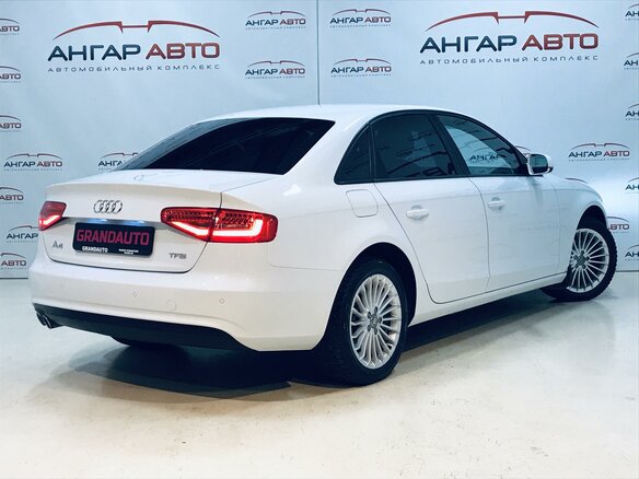 2014 Audi A4 IV (B8) Рестайлинг, белый - вид 8