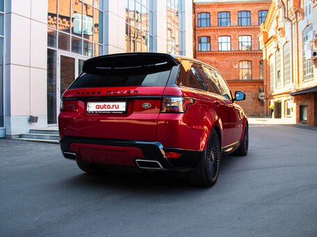 2021 Land Rover Range Rover Sport II Рестайлинг, красный, 5990000 рублей, вид 5