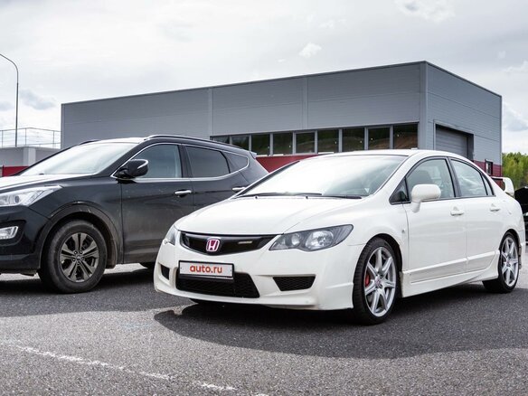 2007 Honda Civic Type R VIII, белый - вид 4