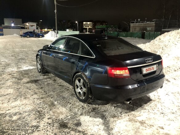 2005 Audi A6 III (C6), синий, 400000 рублей - вид 6