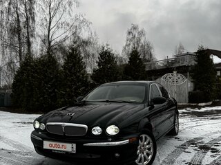 2003 Jaguar X-Type I, чёрный, 950000 рублей, вид 3